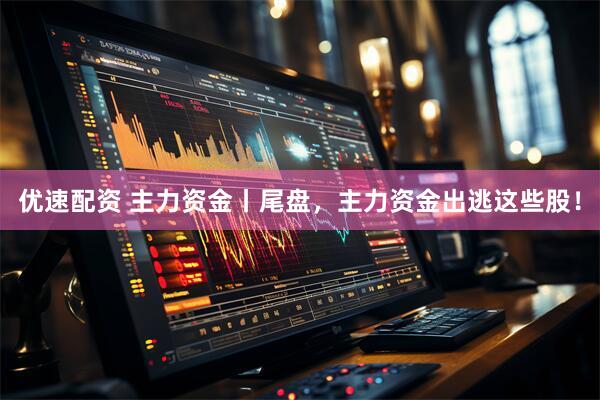 优速配资 主力资金丨尾盘，主力资金出逃这些股！